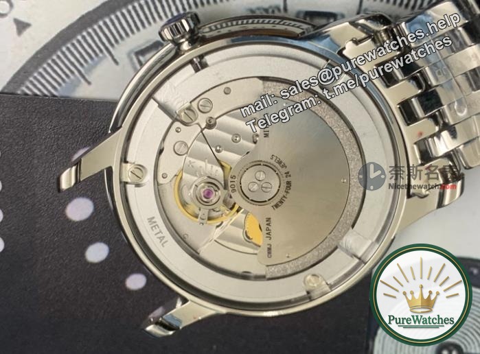How stable is the Miyota 9015 movement commonly used in replica watches? Is it highly efficient in winding?