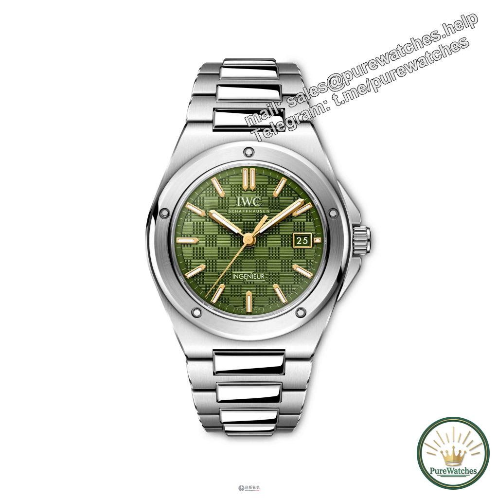 Same style as Brad Pitt! IWC Green Engineer watch is on sale in limited edition!