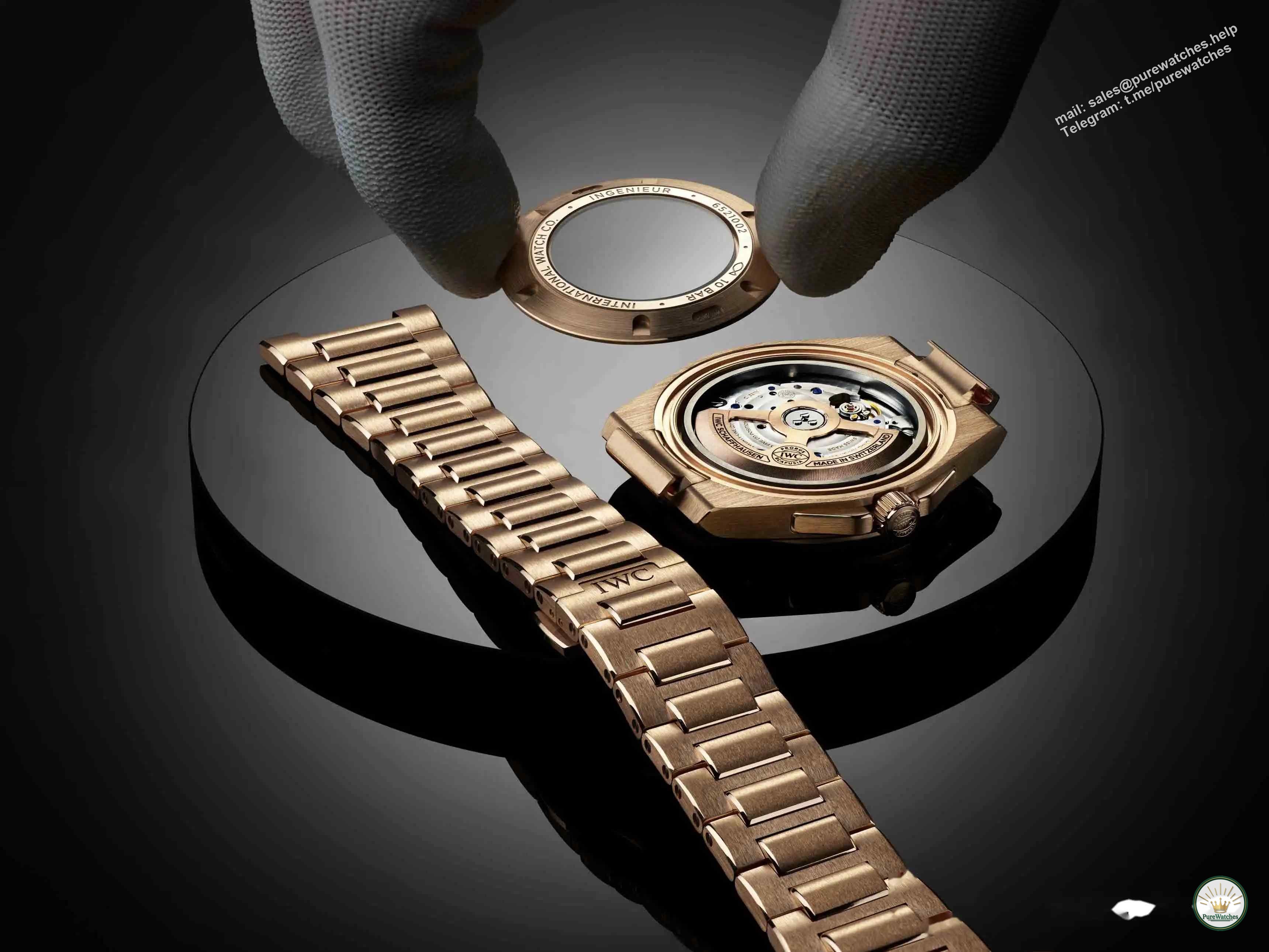 Gold luxury + 120 hours power reserve! IWC’s new Ingenieur watch makes a shocking debut!