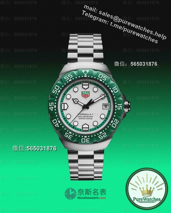 Light energy drive + colorful design! TAG Heuer F1 series watches have become the new favorite on the track!