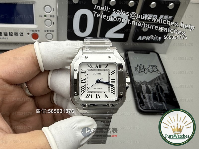 BV Factory Cartier Santos Quick Release Watch Ultimate Review: Spend 1/10 the price and experience 99% original quality!