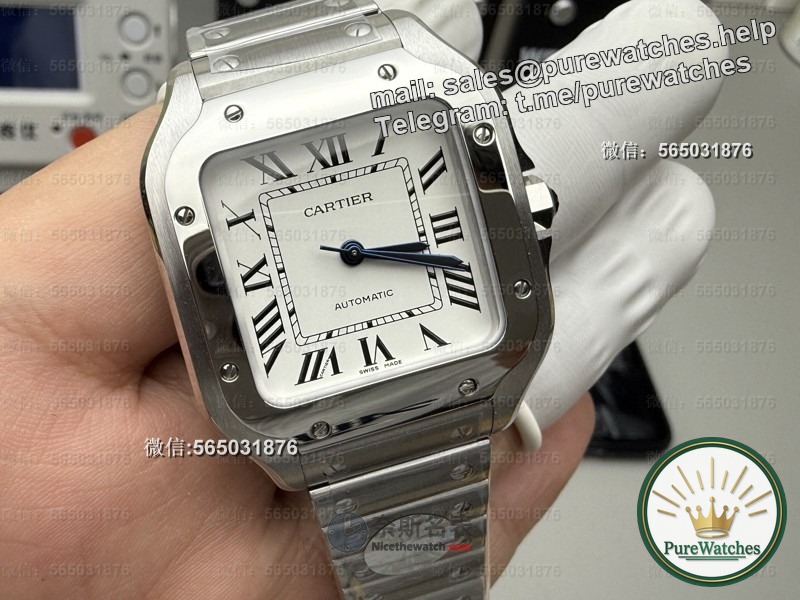 BV Factory Cartier Santos Quick Release Watch Ultimate Review: Spend 1/10 the price and experience 99% original quality!