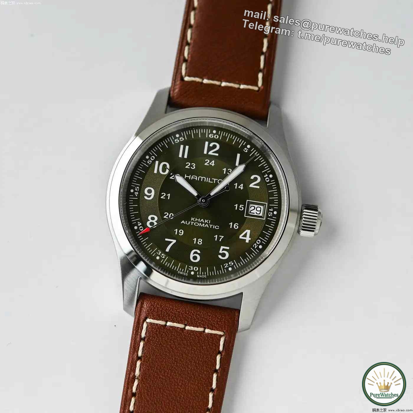80 hours power reserve + military style! Is Hamilton Khaki Field’s new color watch worth buying?