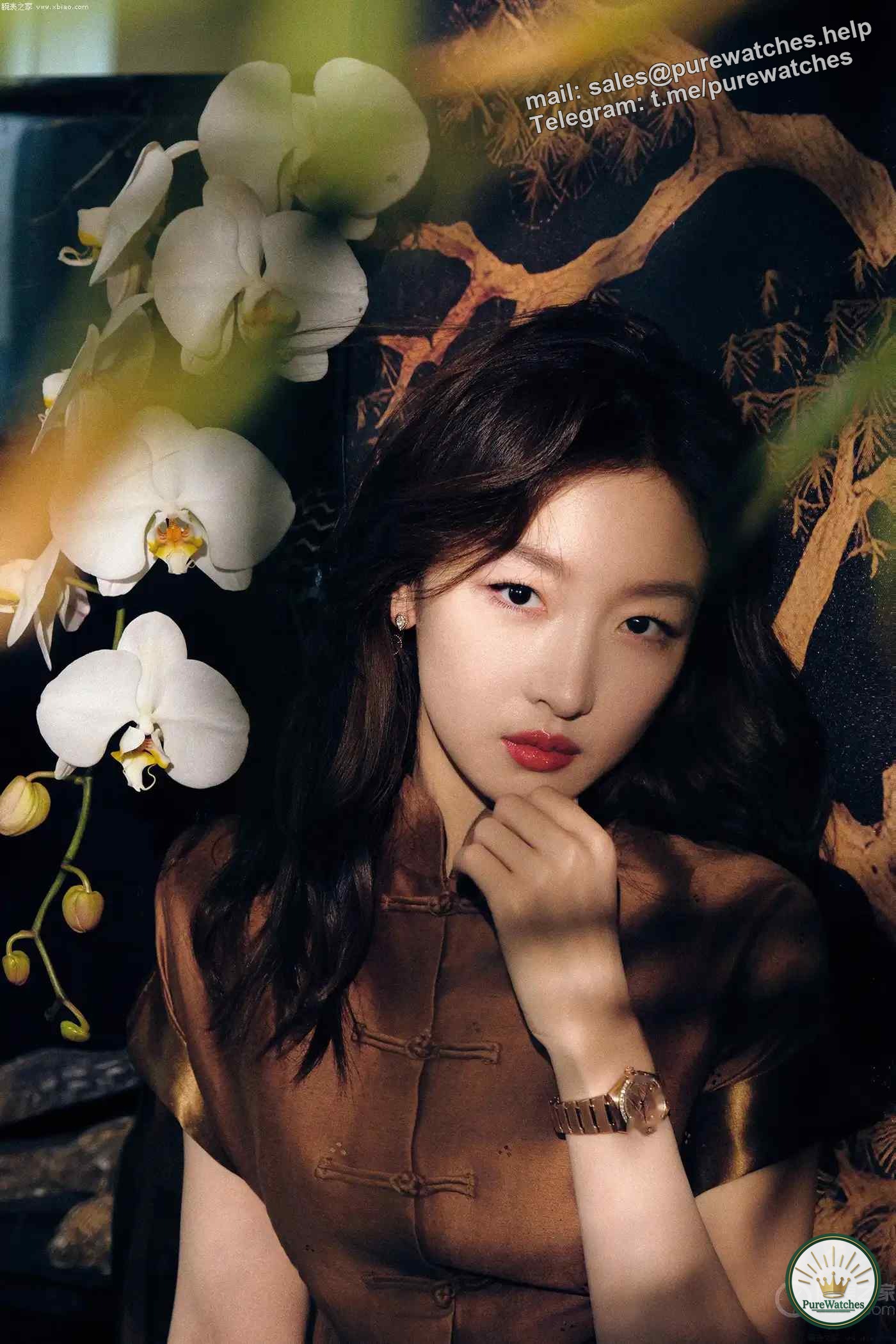 Same style as Zhou Dongyu! How does the Omega Constellation watch conquer the new Chinese style?