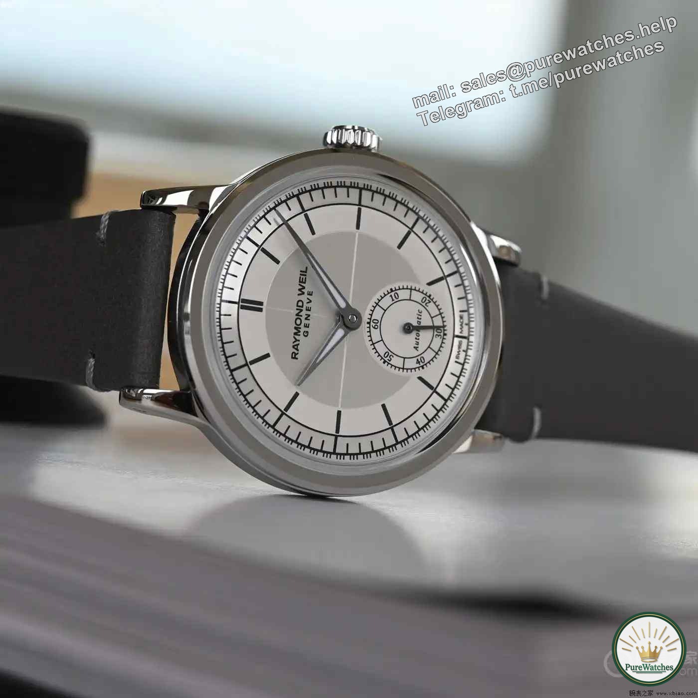 My new favorite dress watch! Raymond Weil Millesime three-color disk debuts, this detail is amazing!