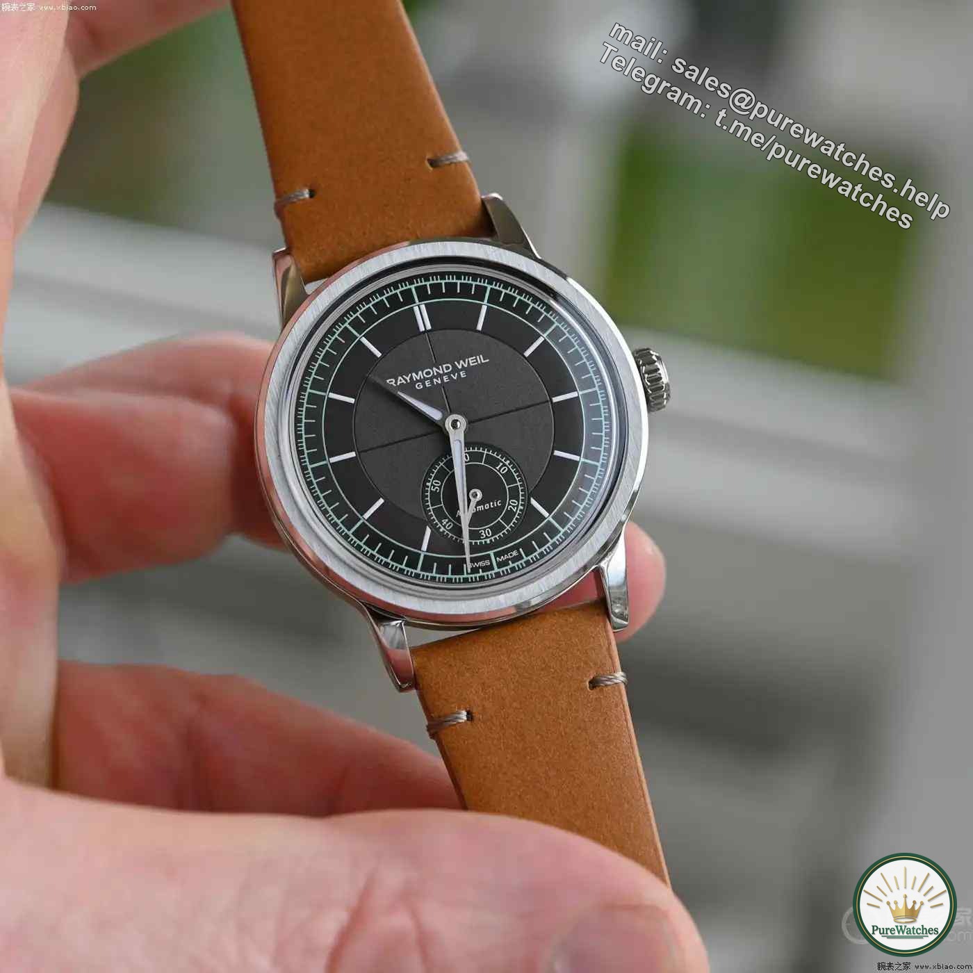 My new favorite dress watch! Raymond Weil Millesime three-color disk debuts, this detail is amazing!