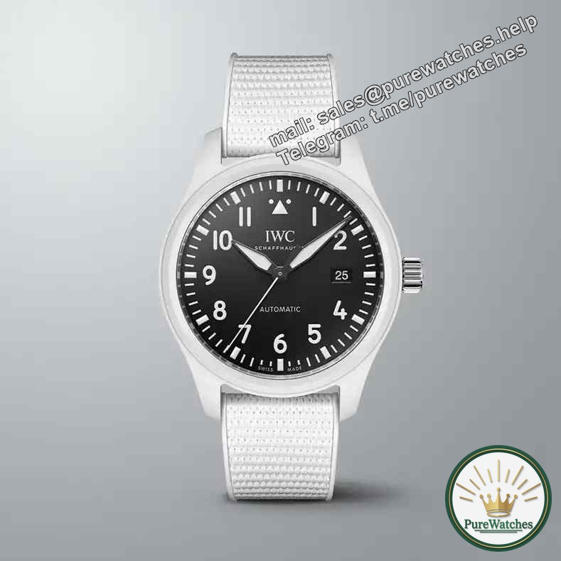 IWC white ceramic TOP GUN is launched! 5-day chain movement + 100 meters waterproof, double the appearance and performance!