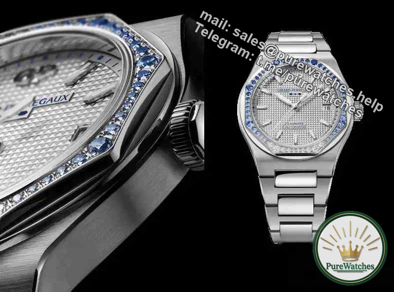 The pinnacle of art and mechanics! GP Girard-Perregaux Sapphire Gradient Watch, the light and shadow are amazing!