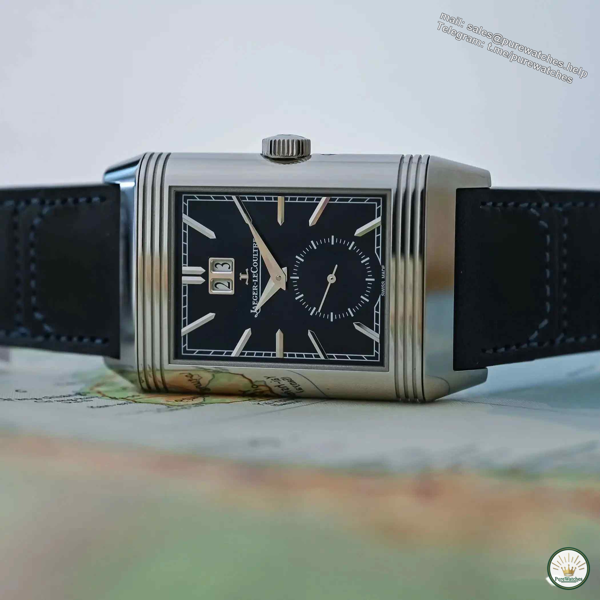 Jaeger-LeCoultre Reverso Geographer watch: the perfect combination of elegance and practicality