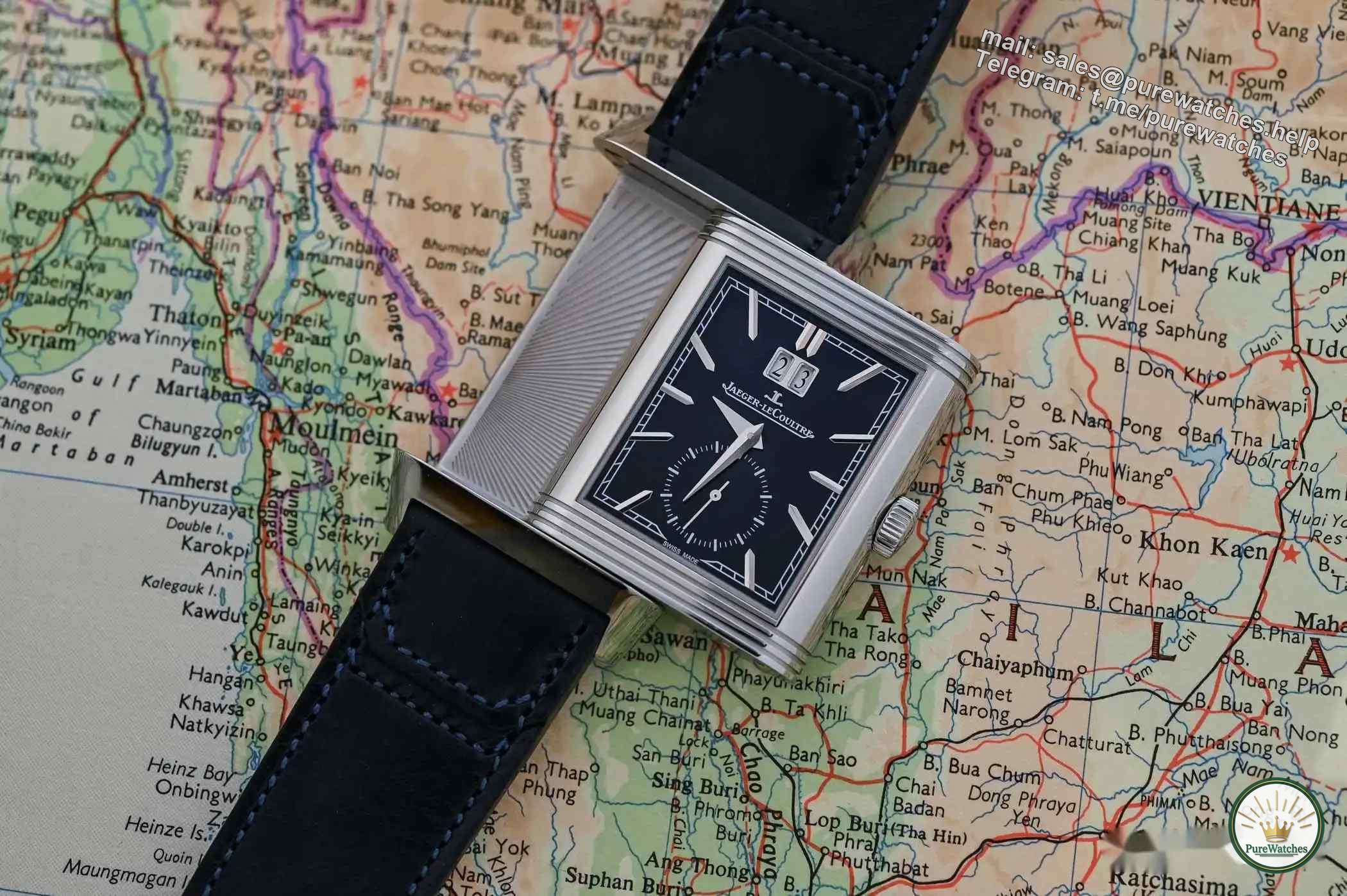 Jaeger-LeCoultre Reverso Geographer watch: the perfect combination of elegance and practicality