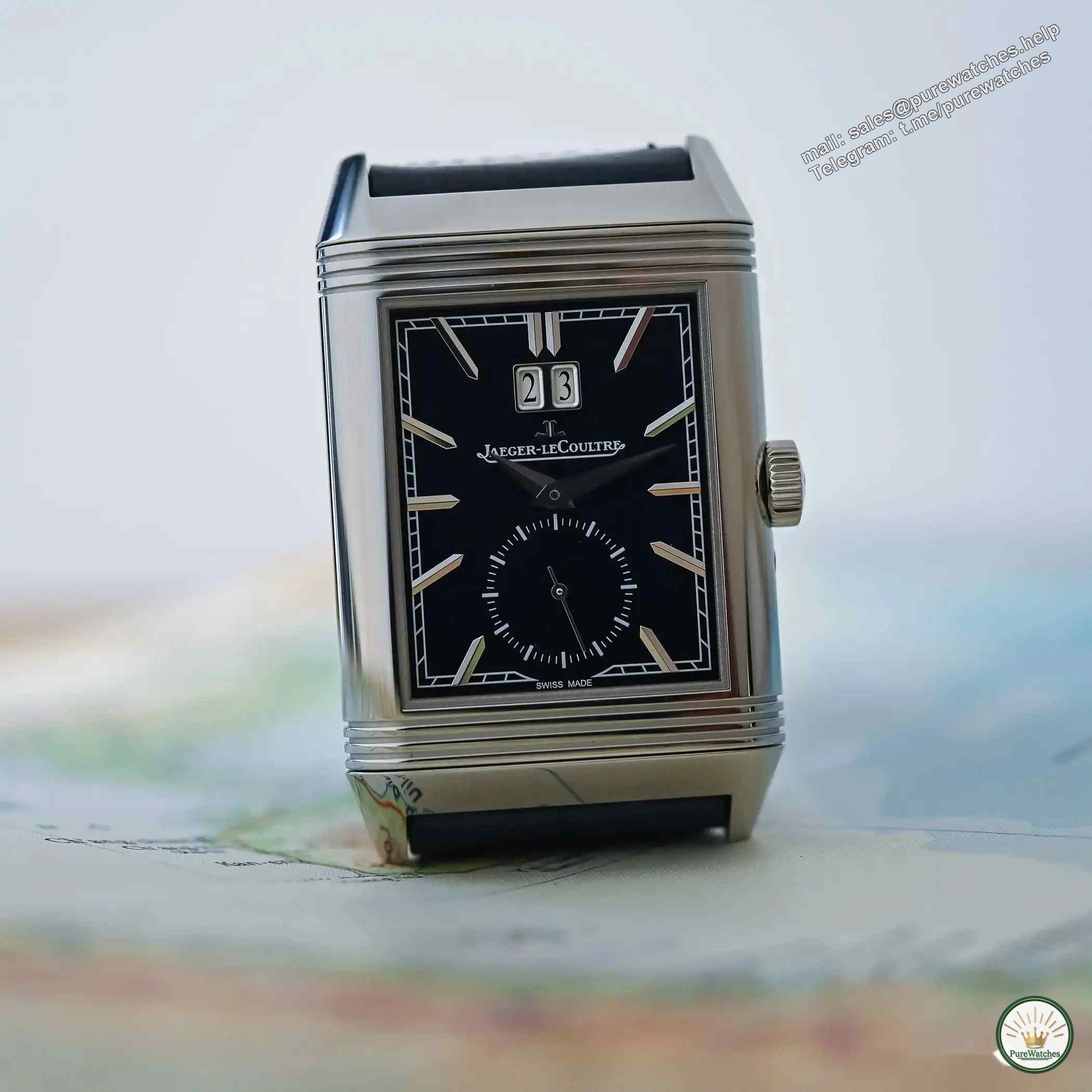 Jaeger-LeCoultre Reverso Geographer watch: the perfect combination of elegance and practicality