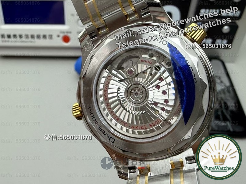 The gold and blue color scheme is so eye-catching! Actual test of VS factory gold Haima 300 blue disk. How many years can this gold coating be worn?