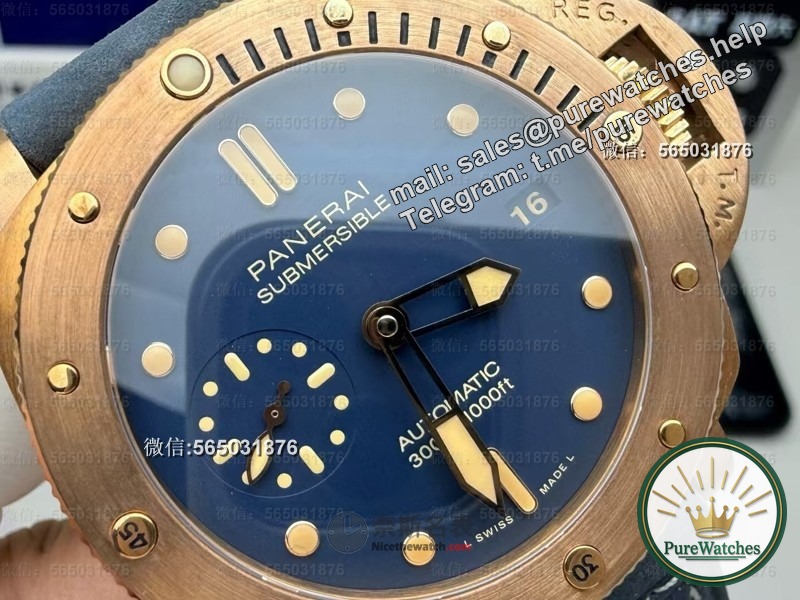 Nine days off? It is better to choose VS factory directly! The 42mm bronze Panerai 1074 is a blast to experience!
