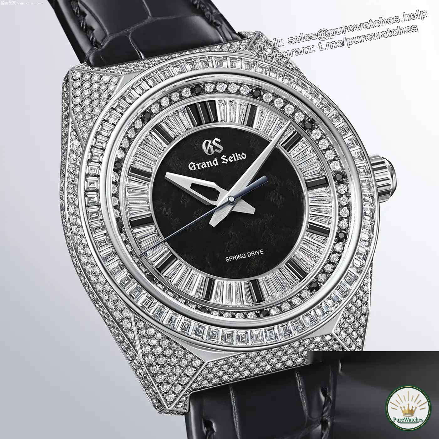 2025 is a shocking bomb for the watch industry! Crown Blue Lion Diamond Lion Watch is launched for the first time, 600 diamonds + eight-day chain black technology