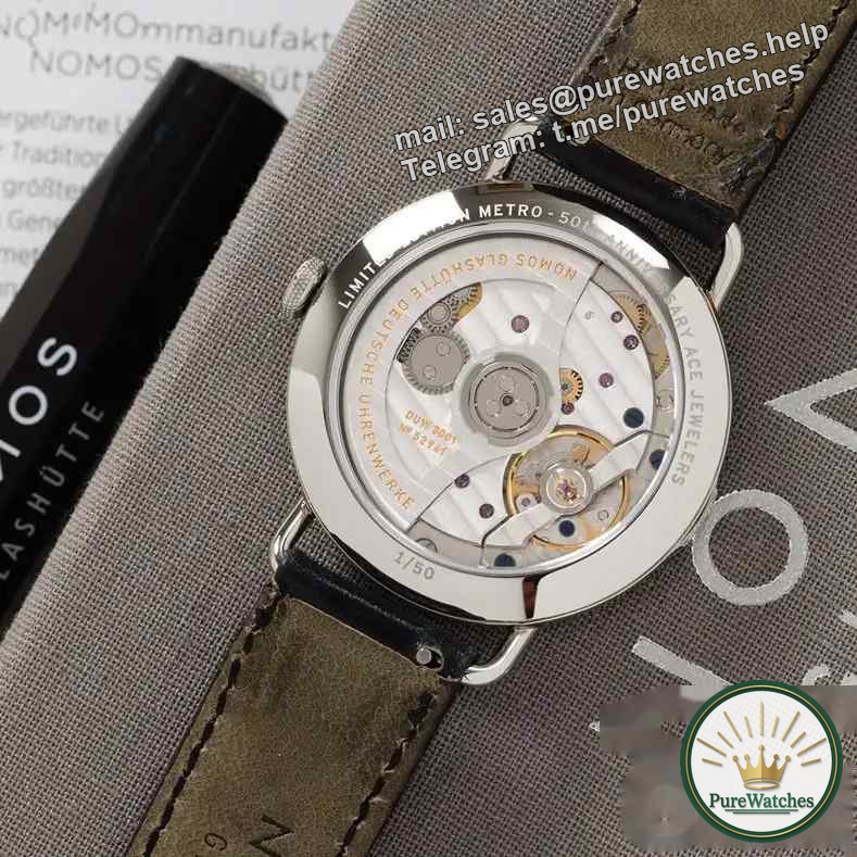 Nomos’ latest limited edition! Metro Neomatik watch with double orange color is launched for the first time, and the two-color dial is so beautiful