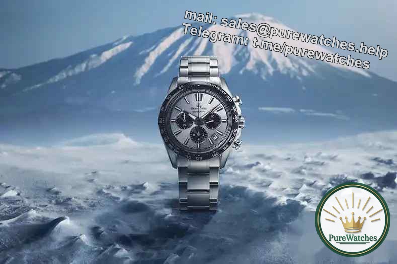 Pre-ordered for launch in May! Crown Blue Lion Evolution 9 series, Iwate Mountain dial + column wheel chronograph