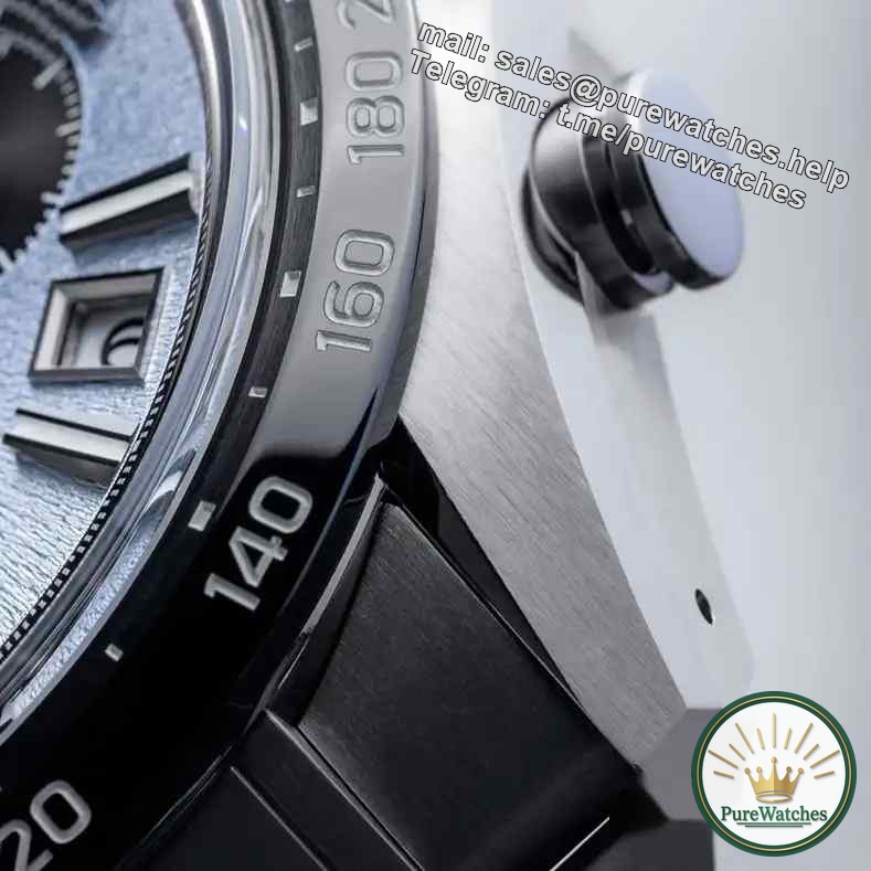 Pre-ordered for launch in May! Crown Blue Lion Evolution 9 series, Iwate Mountain dial + column wheel chronograph