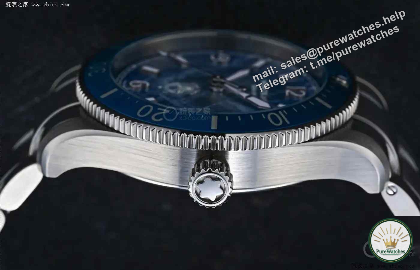 A must-have small-diameter diving watch in 2025! Montblanc Glacier series anaerobic technology measured