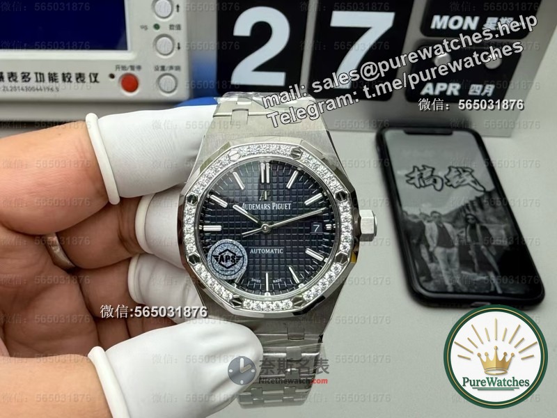 APS factory Audemars Piguet 15451ST review: How can the diamond ring model be “real at first sight”?