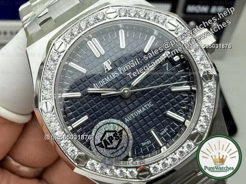 APS factory Audemars Piguet 15451ST review: How can the diamond ring model be “real at first sight”?