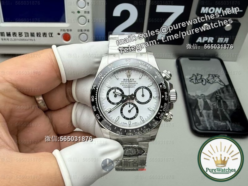 The 2025 replica watch king explodes! CLean factory Panda Di has been fully upgraded, and the Dandong 4131 movement is as stable as the original!