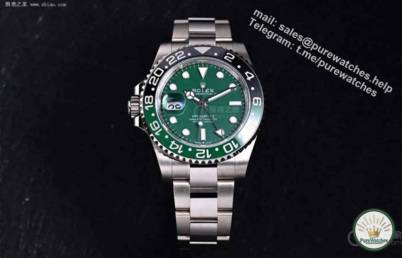 Rolex 2025 King’s new product! The 18K white gold “Sprite Circle” is shockingly launched, and the green color is purer!