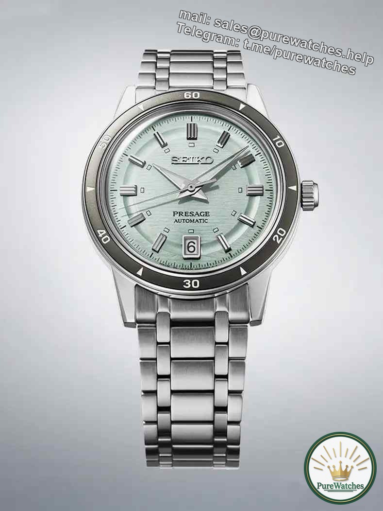 The ice green dish is so beautiful! Recommended three new models of Seiko Presage Style60s