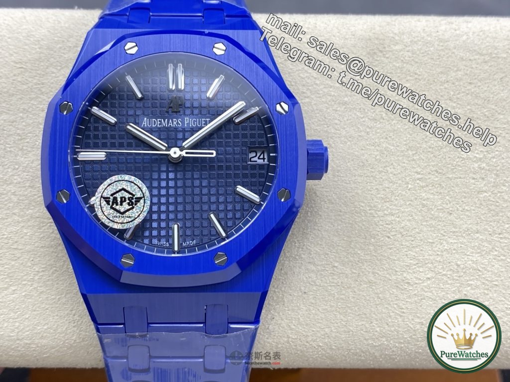 A must-see for detail control: How can the APS factory Audemars Piguet 15500 blue ceramic be “real at first glance”?