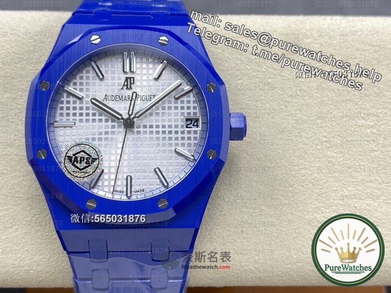 A must-see for detail control: How can the APS factory Audemars Piguet 15500 blue ceramic be “real at first glance”?