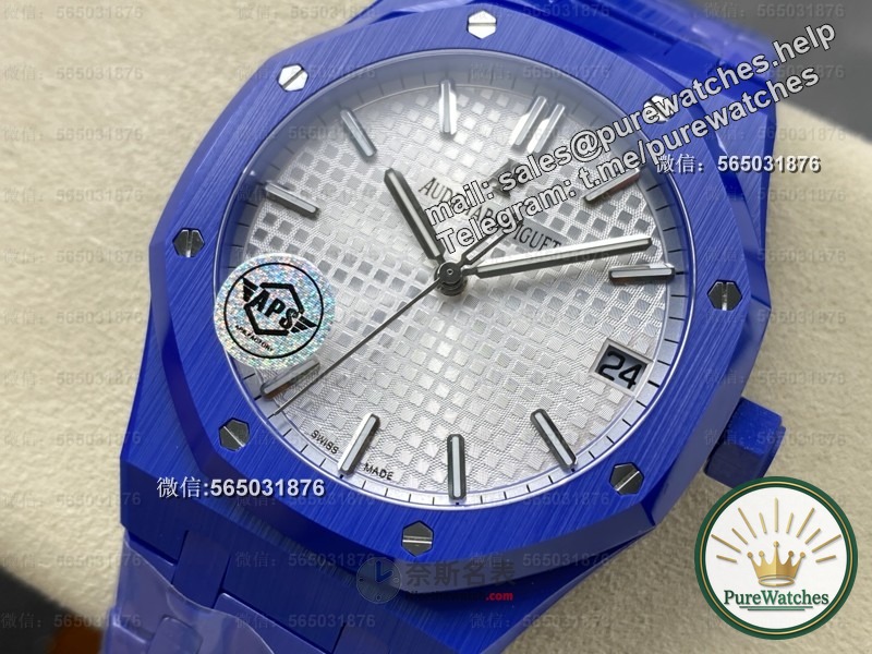 A must-see for detail control: How can the APS factory Audemars Piguet 15500 blue ceramic be “real at first glance”?