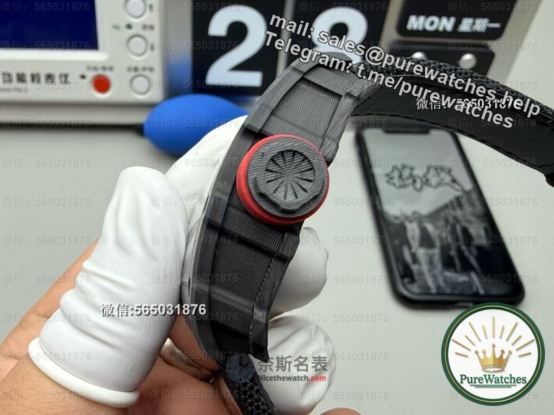 50g ultra-light experience! BBR factory Richard Mille RM35-01 carbon fiber replica watch in-depth review