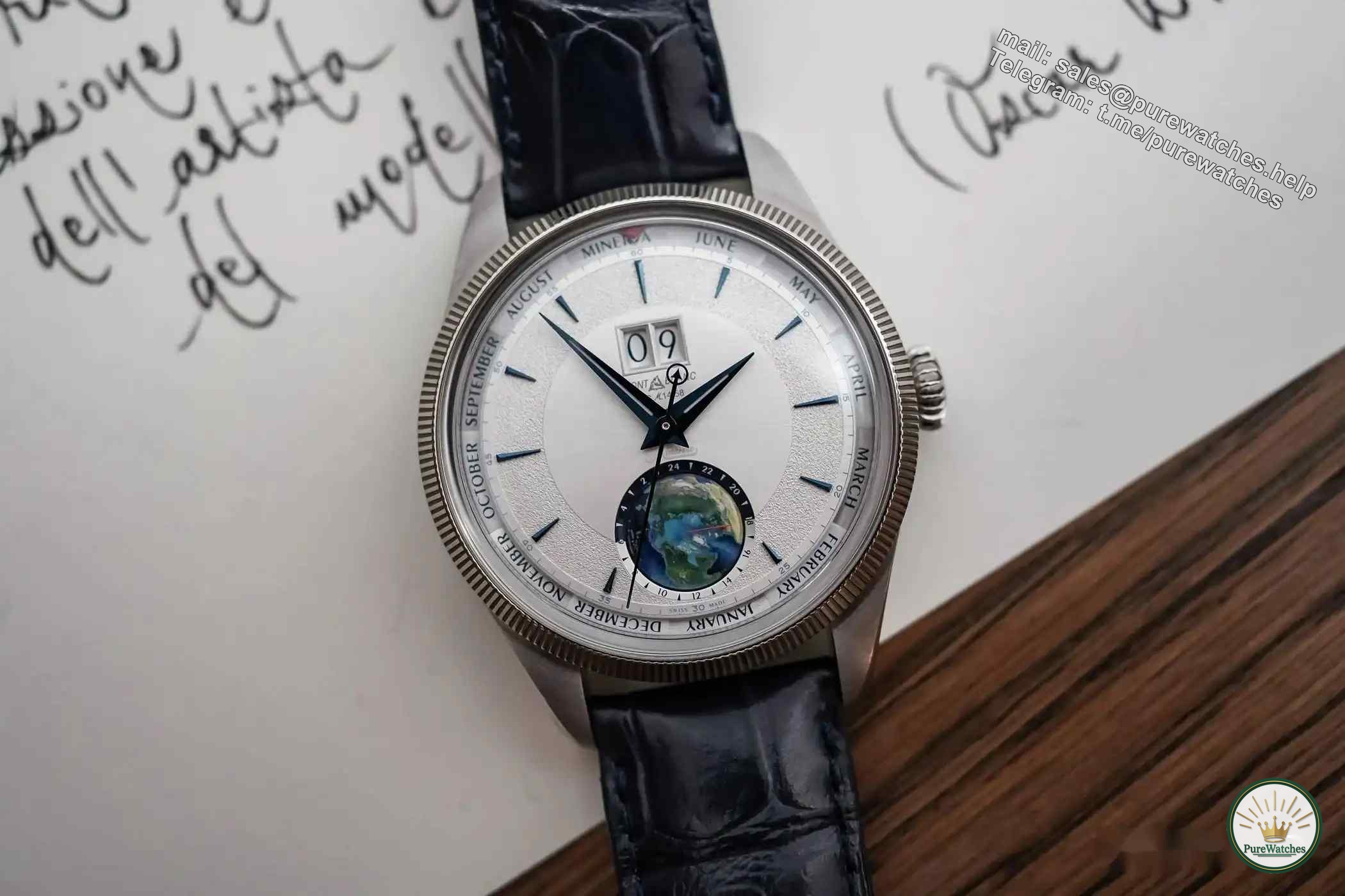 65 hours power reserve + dual hemisphere display! An in-depth analysis of the Montblanc 1858 Geosphere Annual Calendar watch