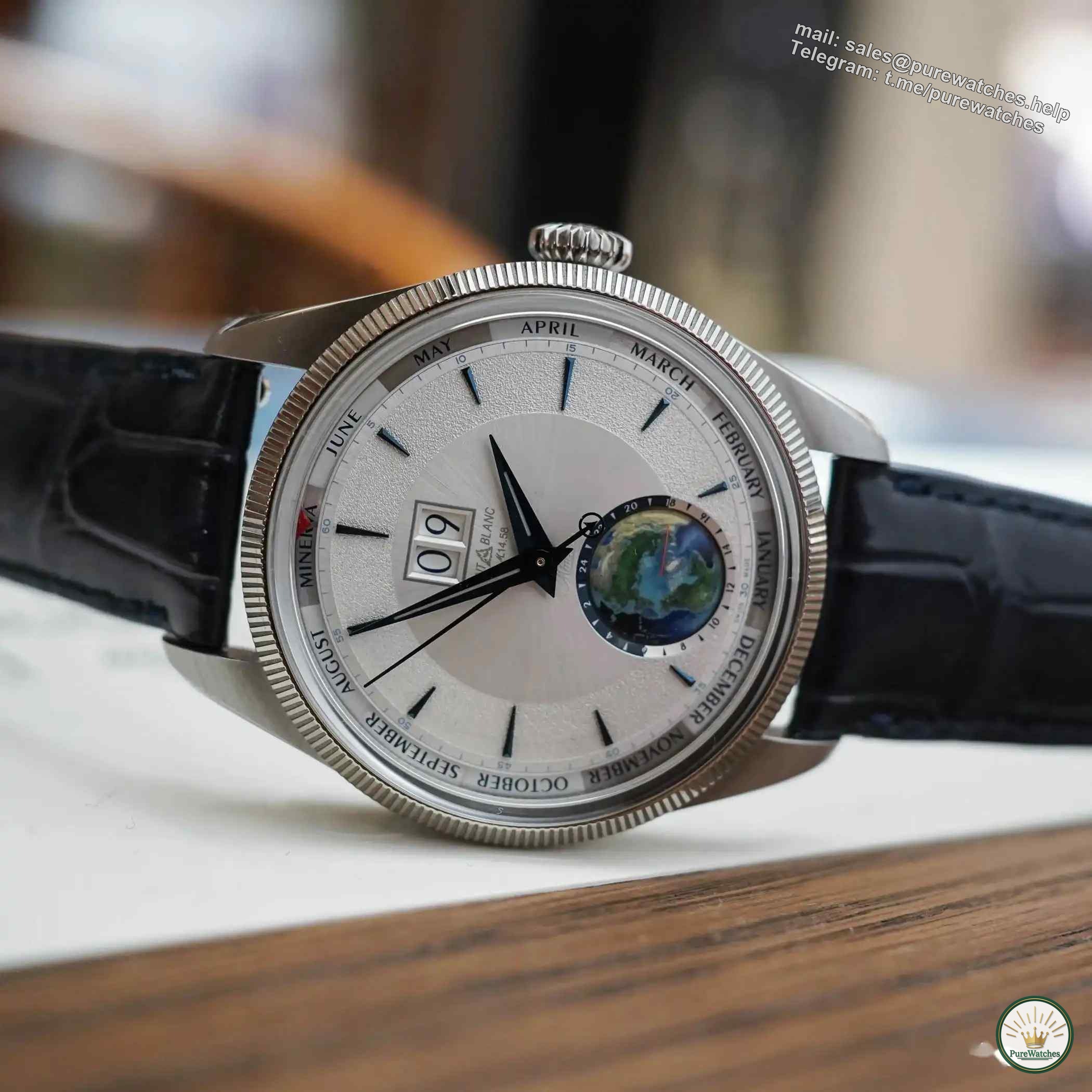 65 hours power reserve + dual hemisphere display! An in-depth analysis of the Montblanc 1858 Geosphere Annual Calendar watch