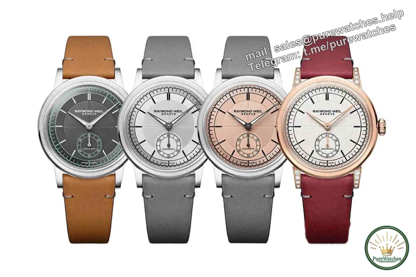 2024 Raymond Weil retro new work! GPHG’s award-winning small seconds watch starts at 15,000