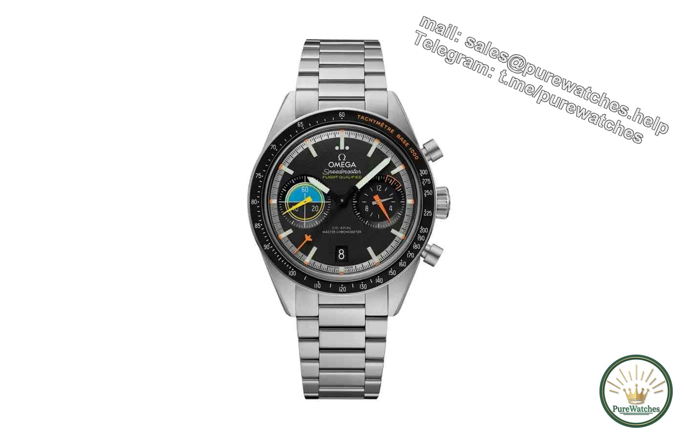 The gradient turquoise plate is so eye-catching! Real shot review of Omega Seamaster series