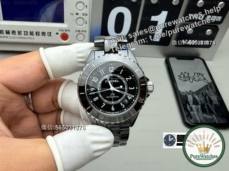 [2025 Exclusive Review] BV Factory Chanel J12 Black Ceramic: The “Master of Ceramics” in the Replica Market