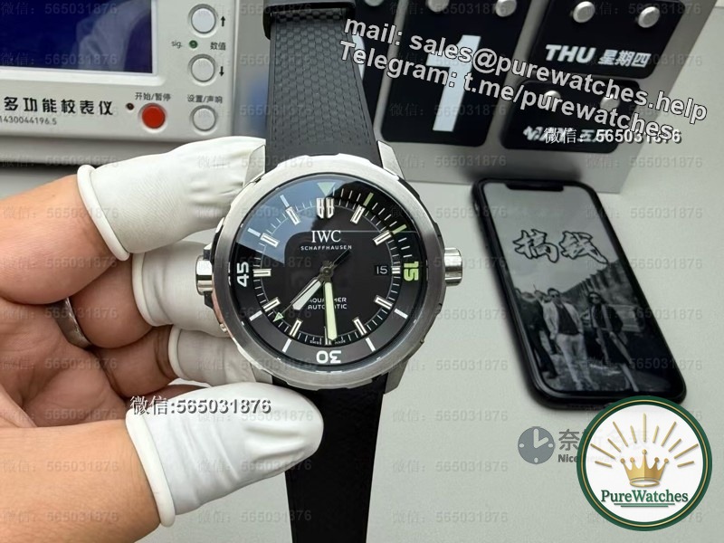 Fluorine rubber strap + quick release system! Is the V6S Factory IWC Ocean Timepiece worth buying?