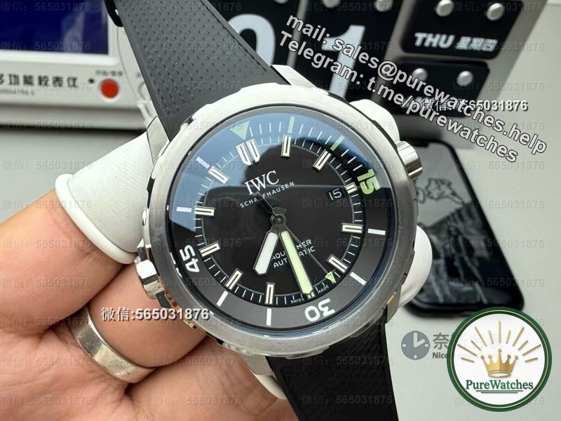 Fluorine rubber strap + quick release system! Is the V6S Factory IWC Ocean Timepiece worth buying?