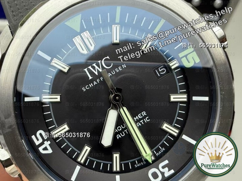 Fluorine rubber strap + quick release system! Is the V6S Factory IWC Ocean Timepiece worth buying?