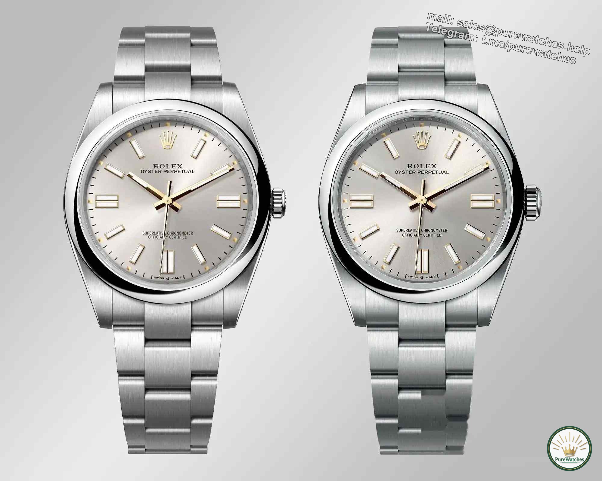 The new Rolex Oyster Perpetual 41 is on the market! Which one is more worth buying, sand beige or pistachio green?