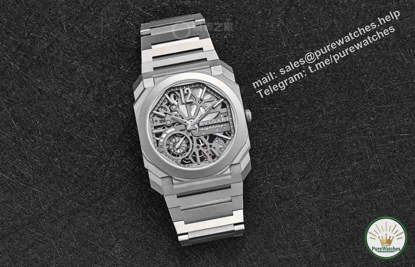 5.95mm extremely thin! Bulgari Octo Finissimo 8-Day Chain Review