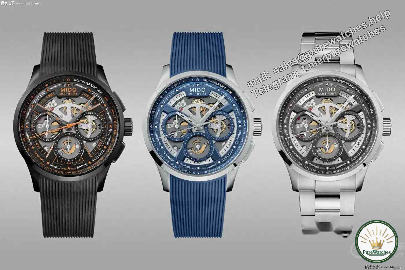 A must read before buying! Comparing Mido’s three skeleton chronographs, which one is the best?