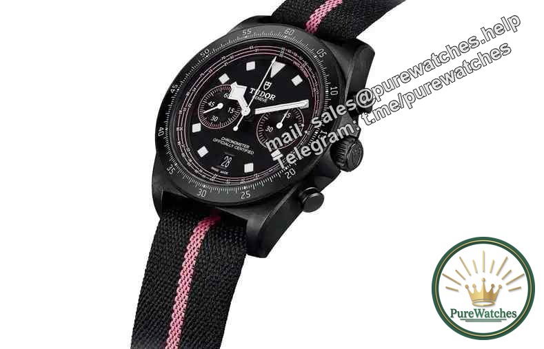 Stop staring at the green water ghost! Tudor FXD pink model is the new favorite