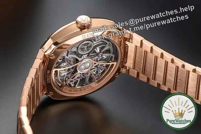 Don’t just look at Patek Philippe! This tourbillon from H. Moser & Cie. is the ceiling