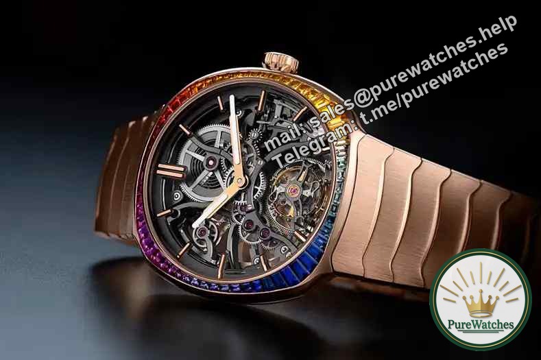 Don’t just look at Patek Philippe! This tourbillon from H. Moser & Cie. is the ceiling