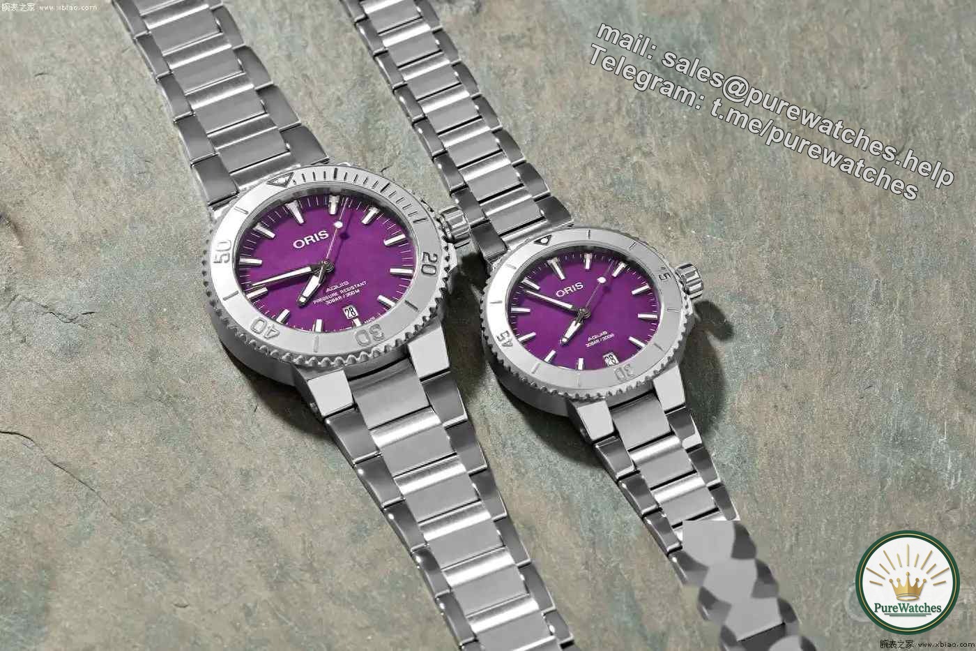 Oris Ben Bridge joint model is launched! The purple mother-of-pearl dial is so beautiful
