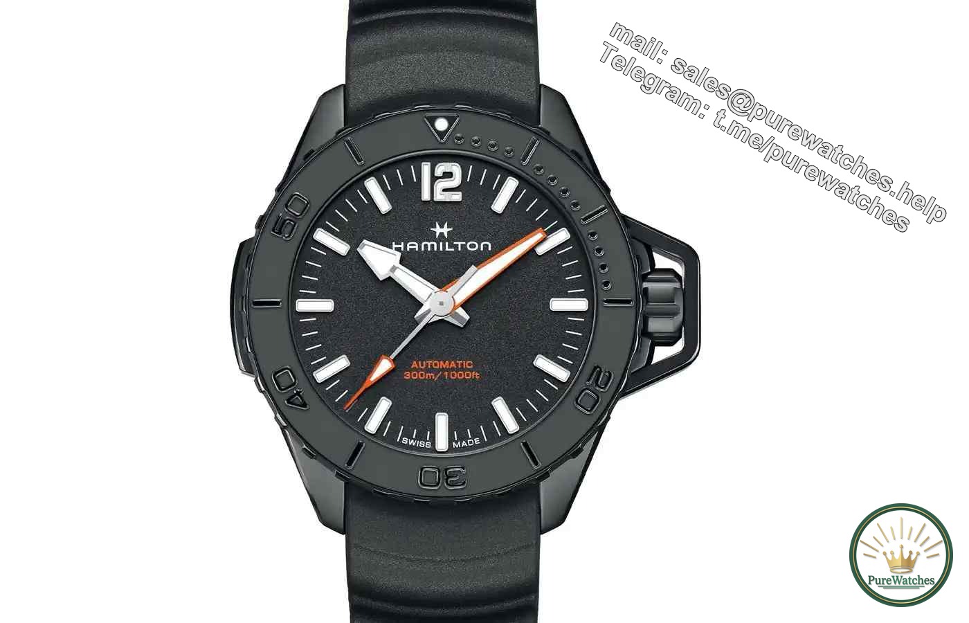 What kind of diving watch should I buy with a budget of 11,000 yuan? Hamilton’s new Frogman black PVD model unboxing