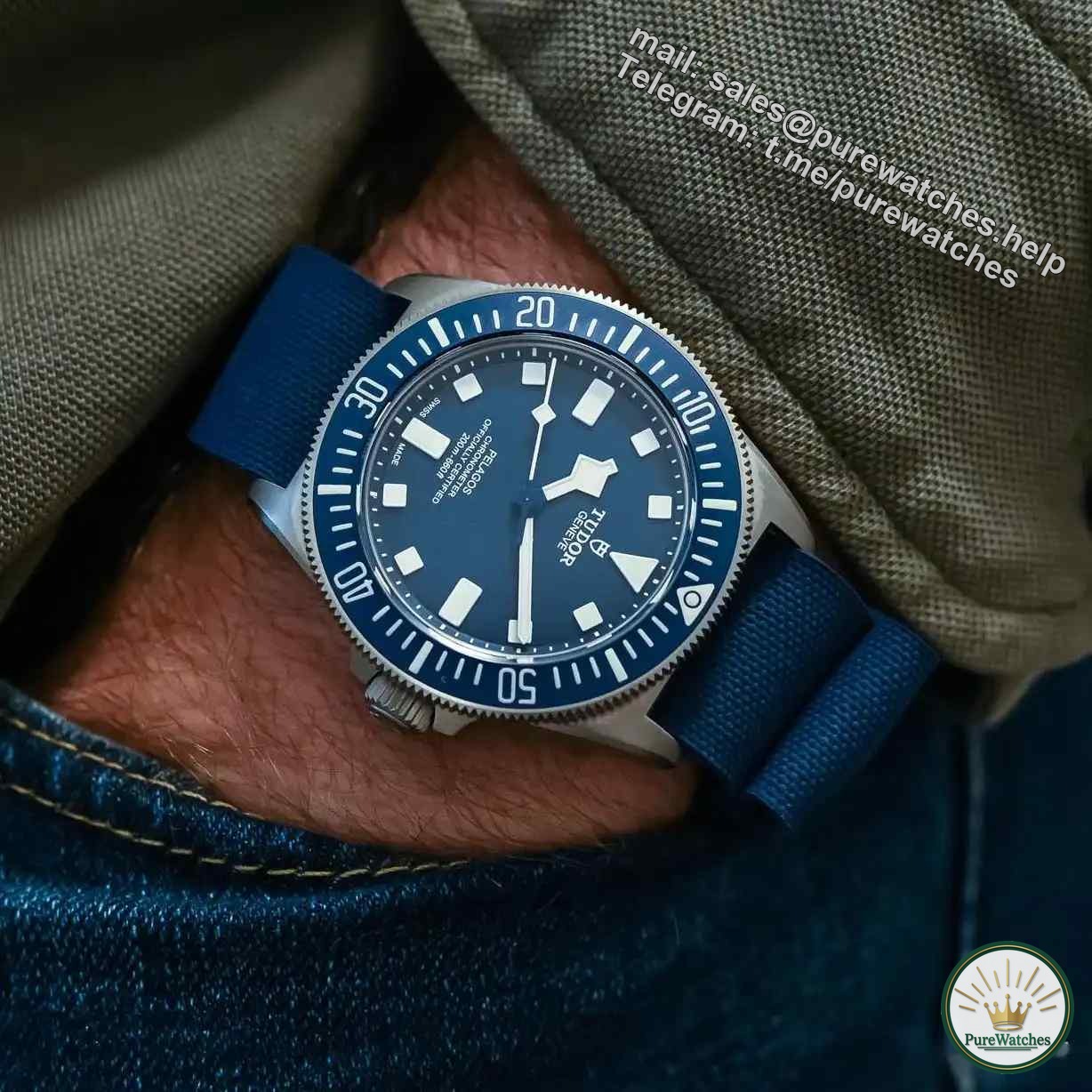 1000 meters waterproof monster! Tudor Ultra professional diving watch in-depth review
