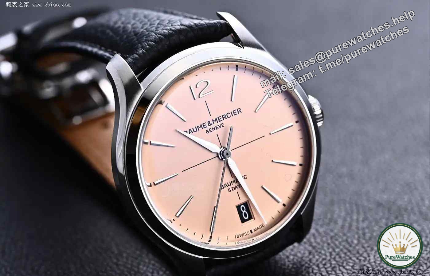Baume & Mercier’s 2025 King’s New Product! The 39mm Creighton Salmon Plate is on sale in a limited edition. Should you buy it for 270,000?
