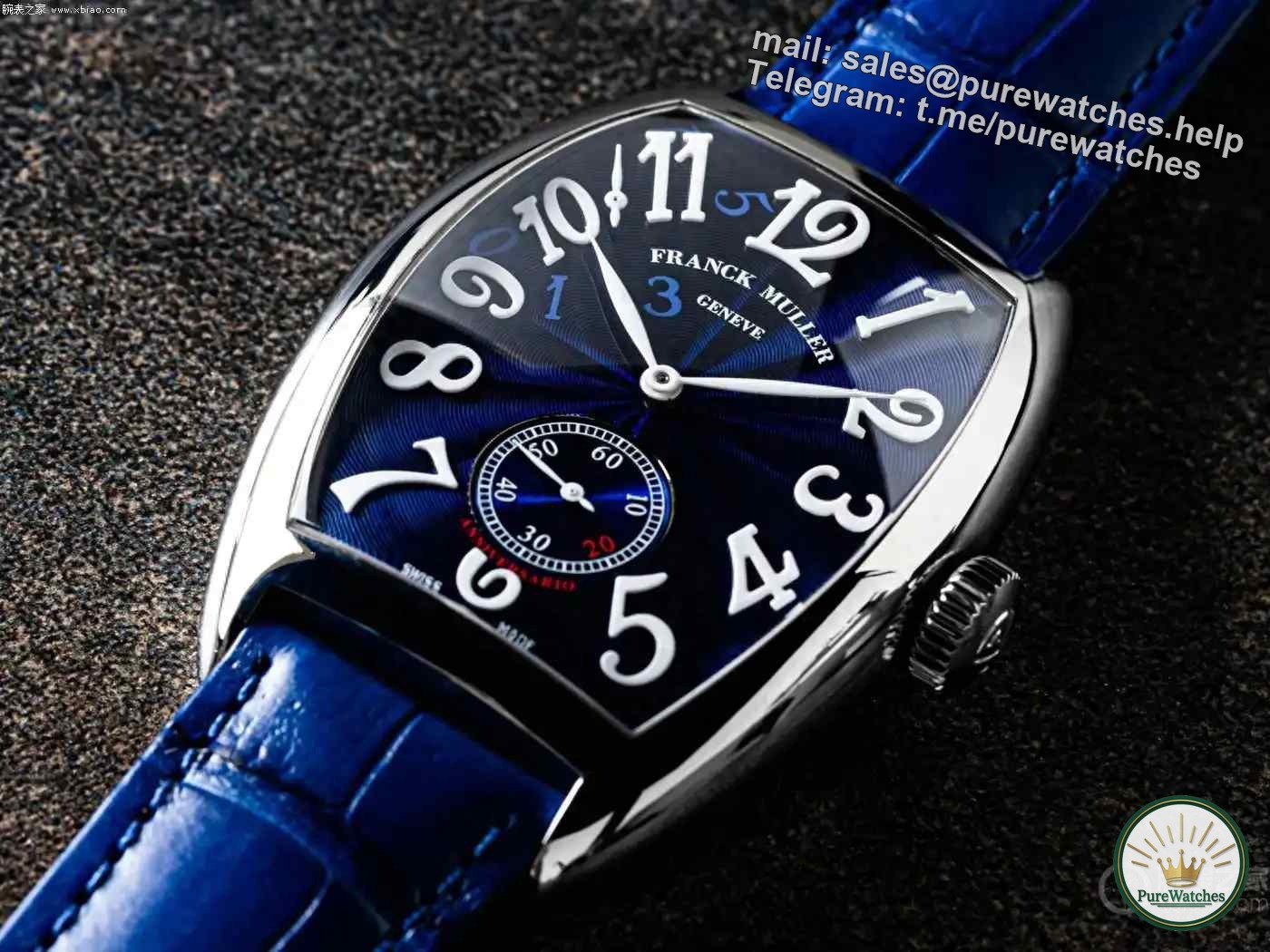 A must-see for collectors! Review of Franck Muller’s limited edition 7-day bracelet watch, this blue dial is breathtakingly beautiful!